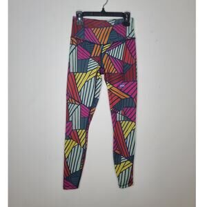 Janji H2O Deviation abstract patchwork athletic leggings - XS